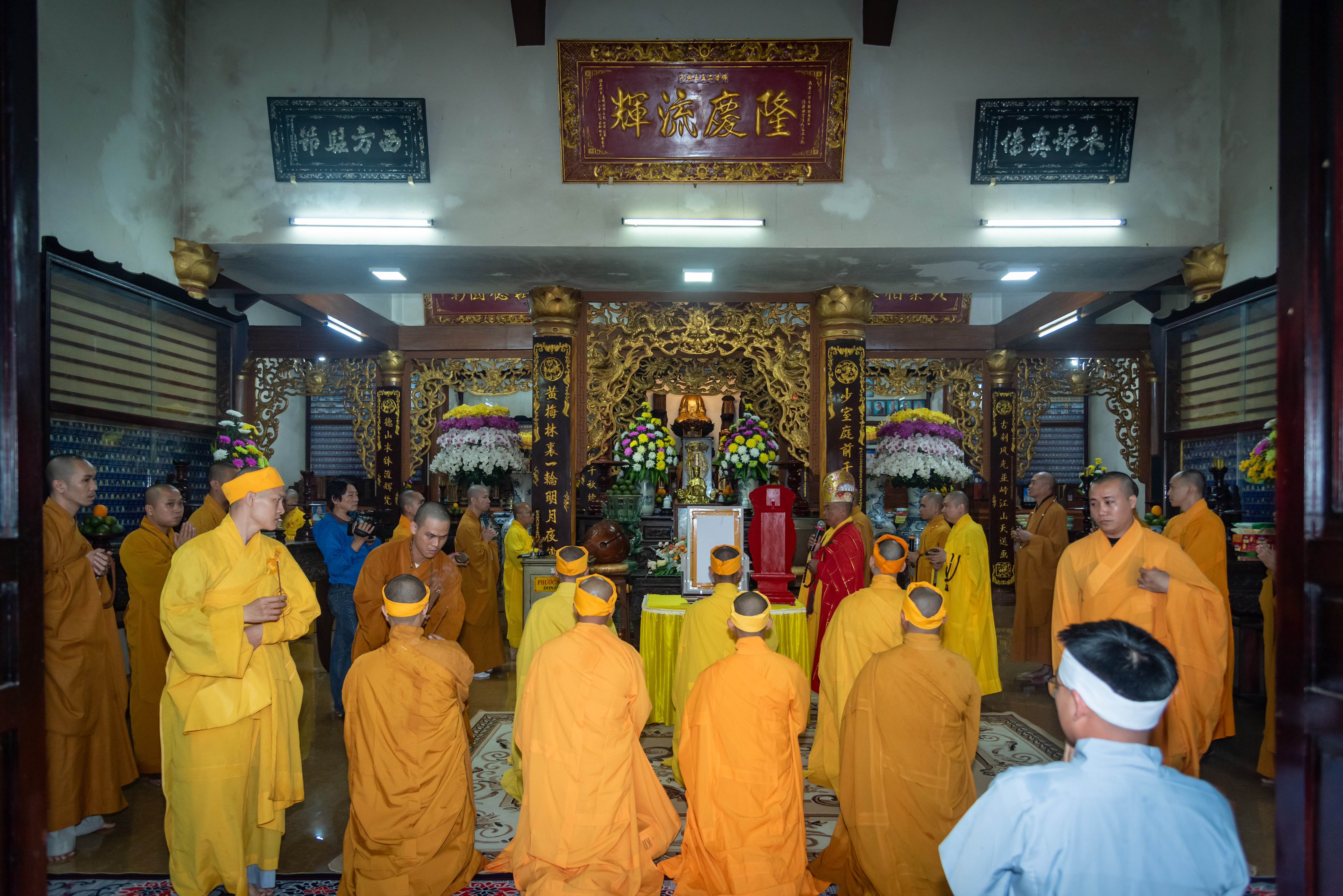 Thỉnh Giác linh Thượng tọa Thích Quảng Châu lễ Phật, yết Tổ